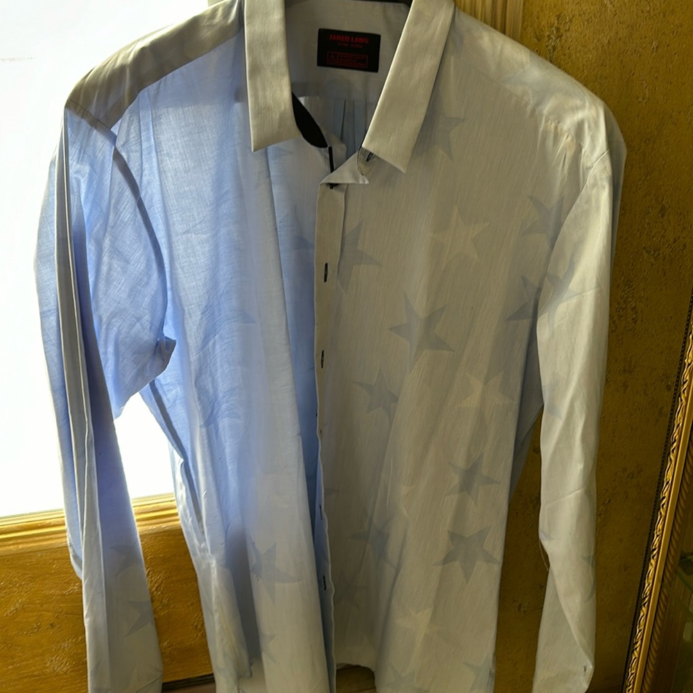 Brand New Jared Lang After Hours Button Down Long Sleeve Dress Shirt